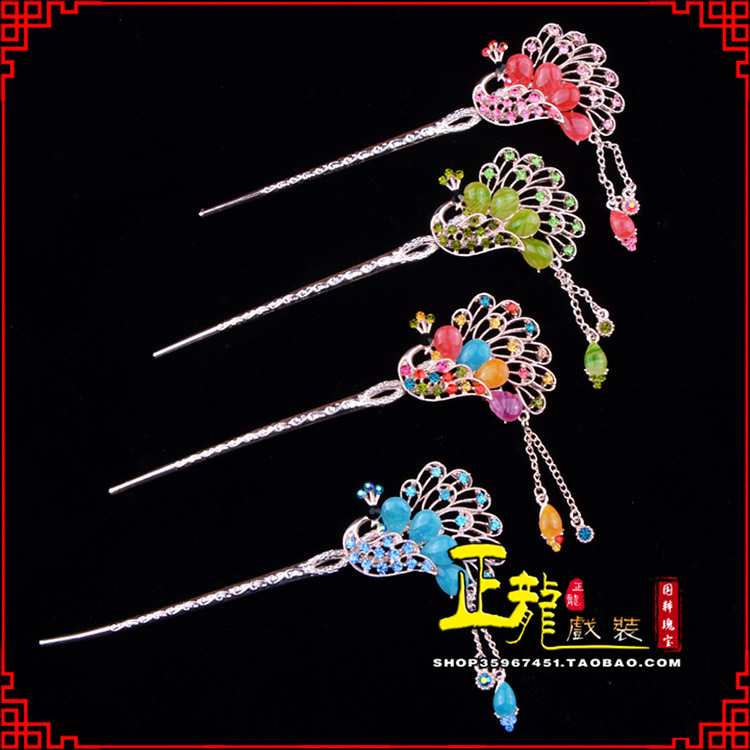 叶城头饰化妆用品饰品花旦小姐青衣头饰簪子发簪 发簪