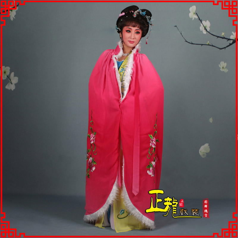 叶城小花旦绣花斗篷 花旦披风