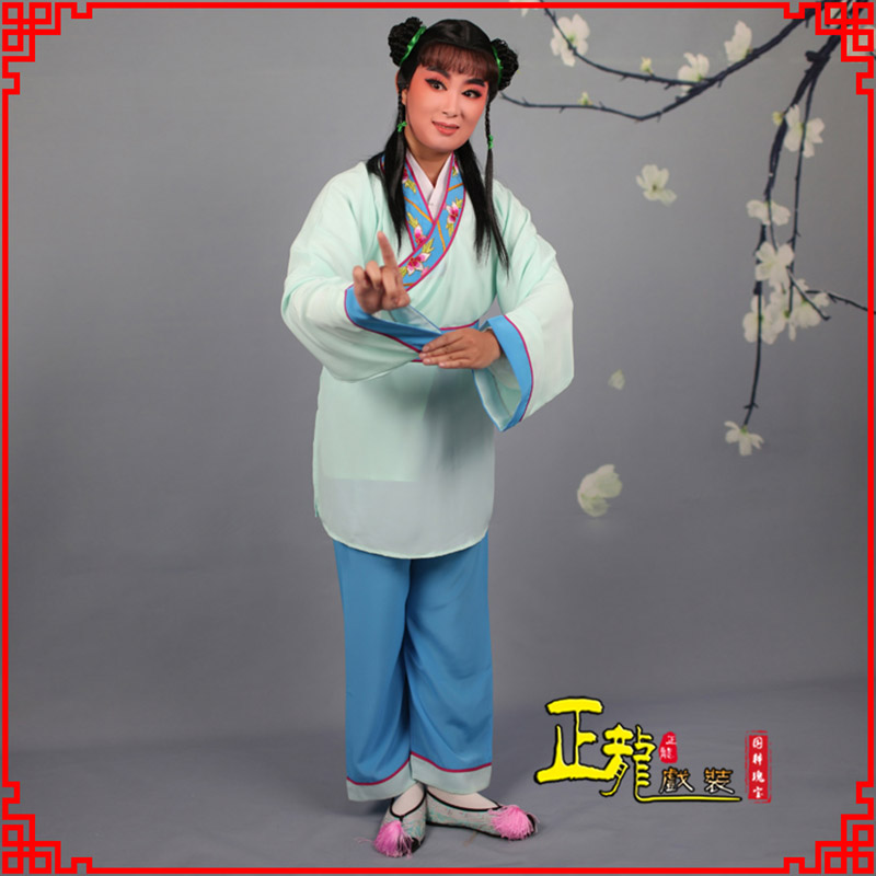 叶城歌仔戏童生小孩影视银心四九服 书童衣