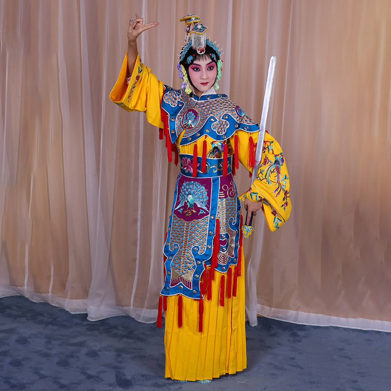 叶城霸王别姬虞姬服 软绉别姬服