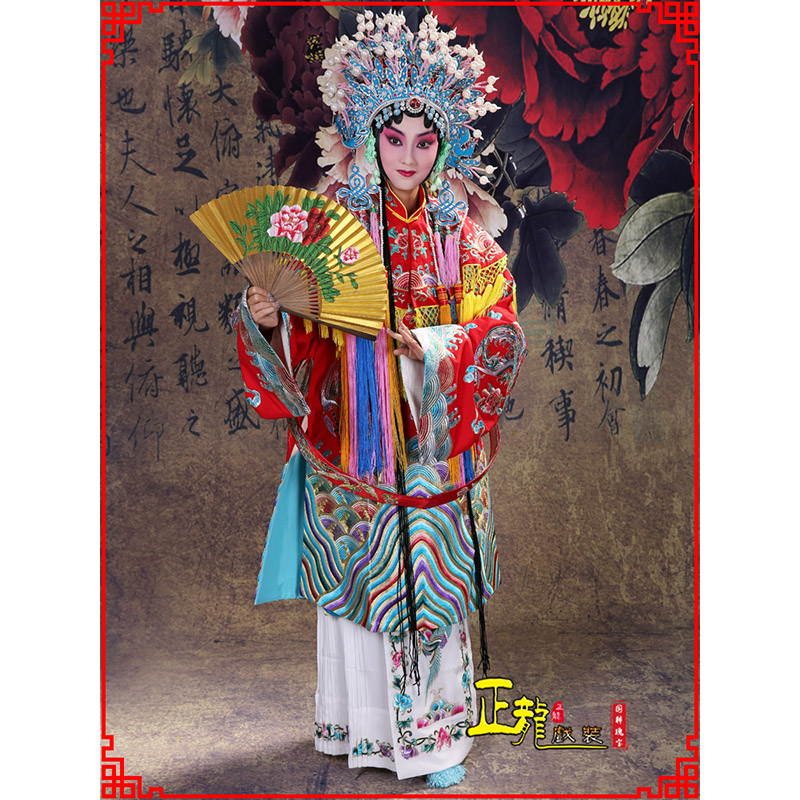 叶城凤袍杨贵妃贵妃醉酒 软绉团凤女蟒