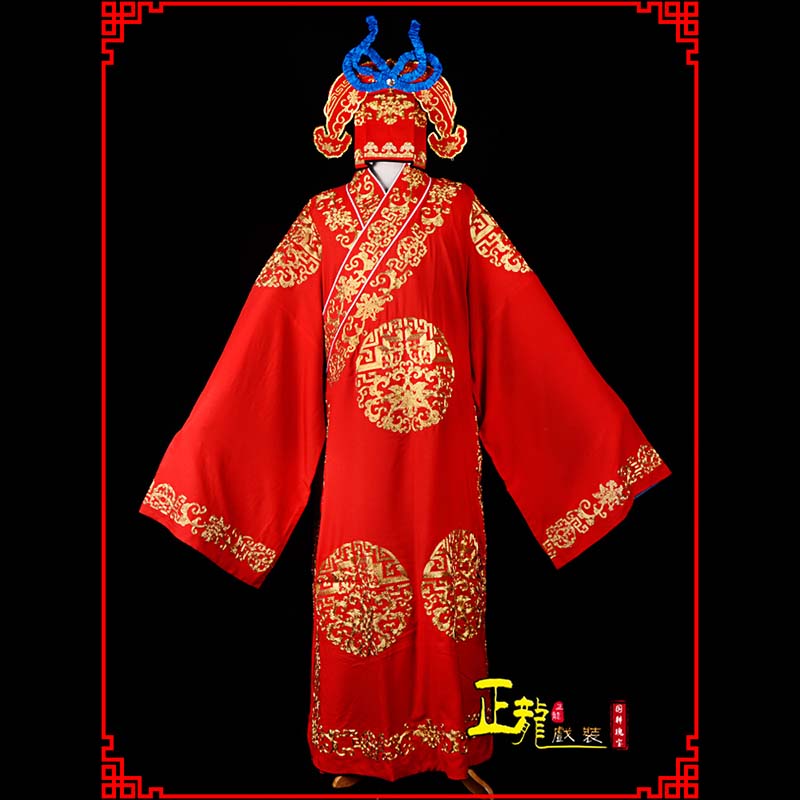 叶城武生服装软绉全金武生衣